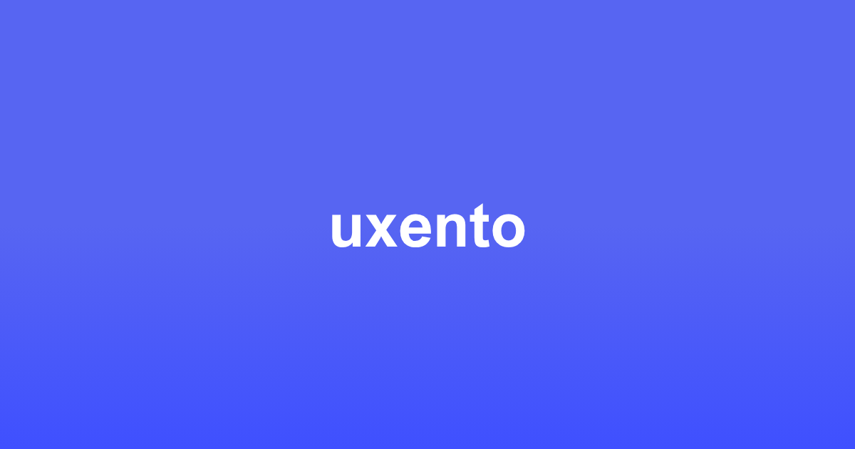 Uxento Trading Interface